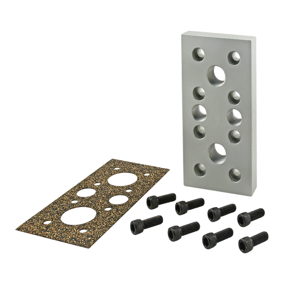 2164 -  15 Series 12-Hole Pressure Manifold Feed Plate