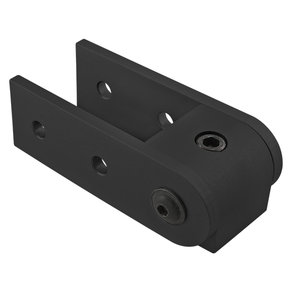 4405-BLACK -  15 Series 90 Degree&nbsp;Right Angle Structural Pivot Assembly&nbsp;with Dual Straight Arms