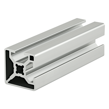 30-3002-6.05M -  30mm x 30mm BI-SLOT ADJACENT T-SLOTTED EXTRUSION