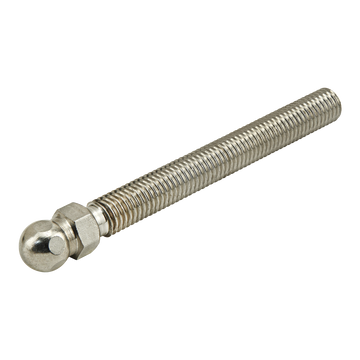 12201 -  Swivel Foot Threaded Stem: M12 x 100.00mm