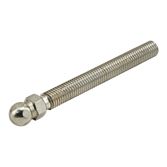 12201 -  Swivel Foot Threaded Stem: M12 x 100.00mm