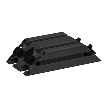 2551-BLACK -  1530-LS-Black 45 Degree Support, 6" Long