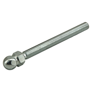 12242 -  Swivel Foot Threaded Stem: 3/8-16 x 4.000"