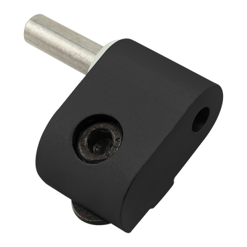 2074-BLACK -  10 Series Standard Lift-Off Hinge - Left Hand with Single Long Pin
