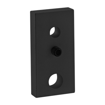 40-2165-BLACK -  40 Series 2 Hole - Leveling Anchoring Base Plate