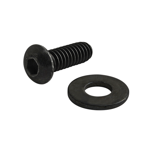 3388 -  Bolt Assembly: 1/4-20 x .750" Black BHSCS and Washer