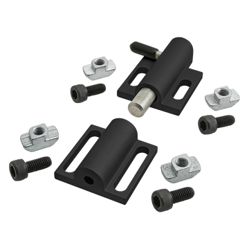 45-2107-BLACK -  45 Series 90 Degree Deadbolt Latch