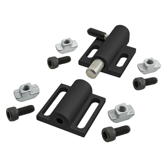 45-2107-BLACK -  45 Series 90 Degree Deadbolt Latch