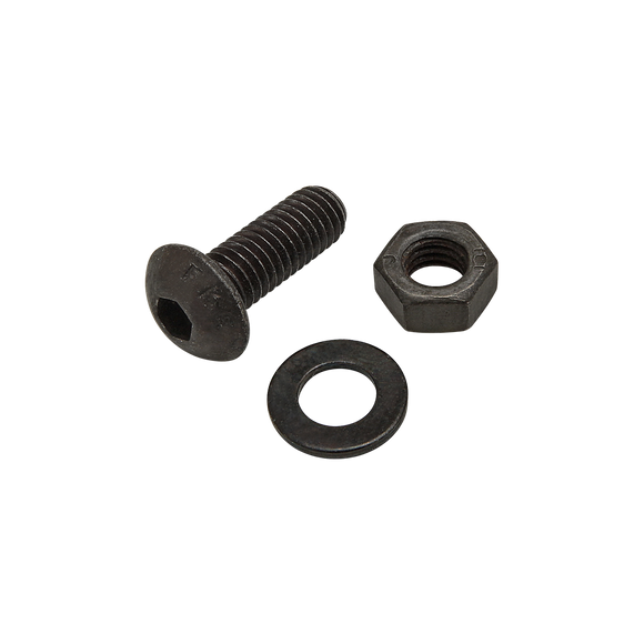 75-3576 -  Bolt Assembly: M5 x 14.00mm Black BHSCS with Washer and Hex Nut - Black Zinc
