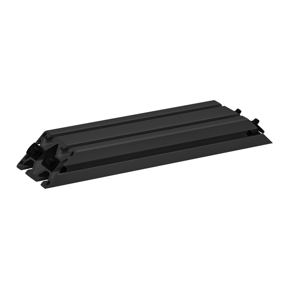 2552-BLACK -  1530-LS-Black 45 Degree Support, 12" Long