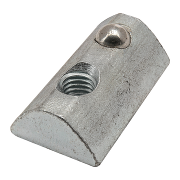 40-3913 -  M5 Roll-In T-Nut with Ball Spring