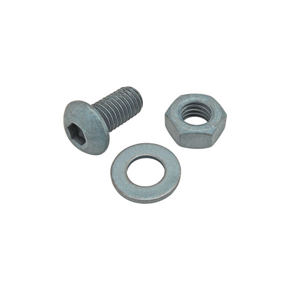 75-3471 -  Bolt Assembly: M8 x 16.00mm Blue BHSCS with Washer and Hex Nut - Blue Zinc