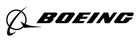 Boeing logo black and white