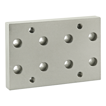 40-2147 -  40 Series Heavy-Duty Flange Mount Caster Base Plate