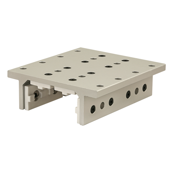 6534 -  15 Series 4 Slot Mount - Double Flange Long High-Cycle Linear Bearing with Brake Holes