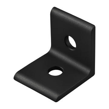 4108-BLACK -  10 Series 2 Hole - Lite Inside Corner Bracket