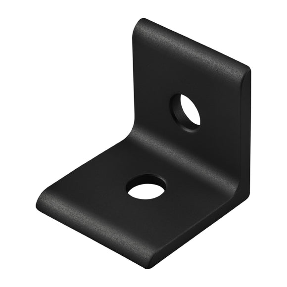 4108-BLACK -  10 Series 2 Hole - Lite Inside Corner Bracket