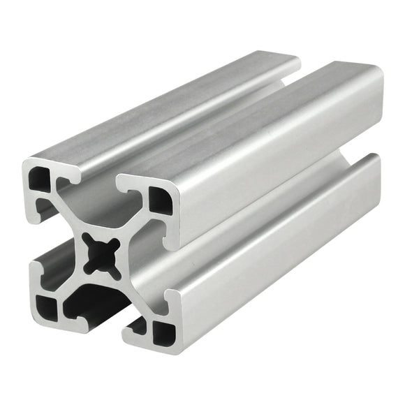 1515-LS-242 -  1.5" X 1.5" LITE SMOOTHT-SLOTTED EXTRUSION 242" BAR