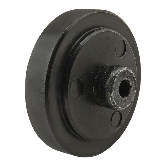 2282 -  10 to 15 Series Roller Wheel with Permanent Lubricated Bushing