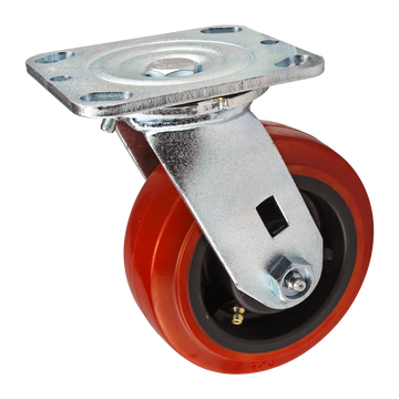 2708 -  Heavy-Duty Flange Mount Swivel Caster: 5.00"