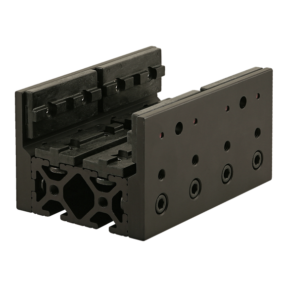 6874-BLACK -  15 Series Long - Single Mount Unibearing&trade; Assembly