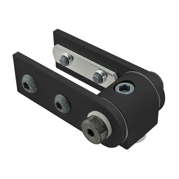25-4183-BLACK -  25 Series Standard 90 Degree Dynamic Pivot Assembly with Dual Straight Arms