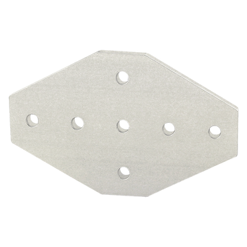 4135 -  10 Series 7 Hole - Cross Flat Plate