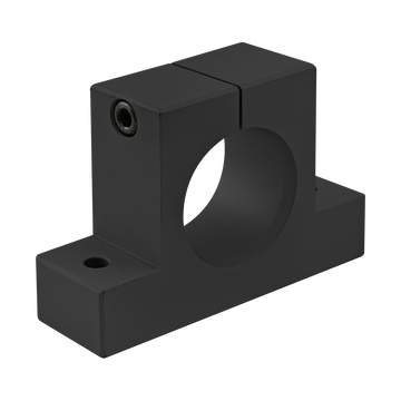 5890-BLACK -  15 Series 2" Narrow Horizontal Stanchion Base