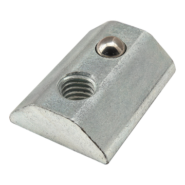13065 -  M6 Slide-in T-Nut with Ball Spring