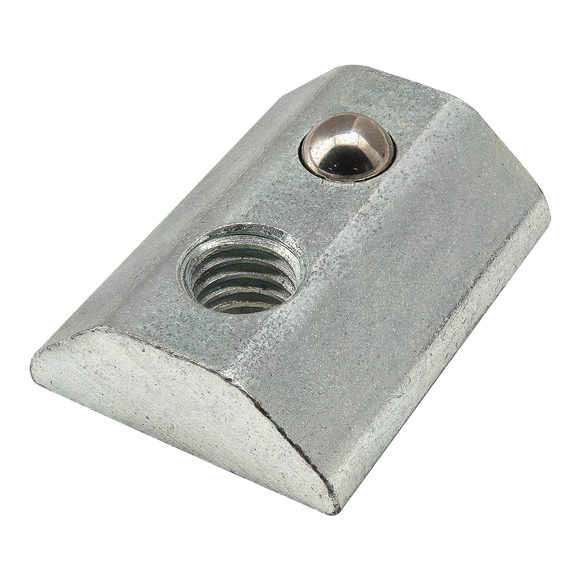 13065 -  M6 Slide-in T-Nut with Ball Spring