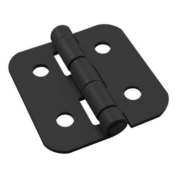 25-2086-BLACK -  25 Series 4 Hole - Aluminum Hinge