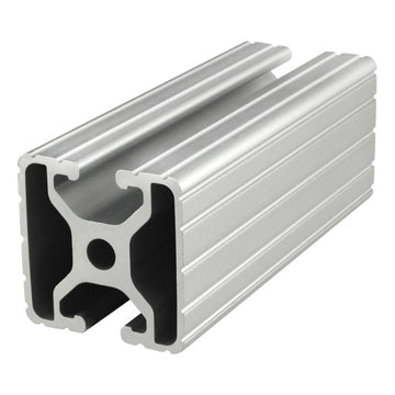 1504-242 -  1.5" X 1.5" LITE BI-SLOT OPPOSITE T-SLOTTED 242" BAR