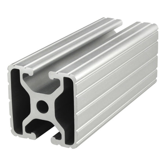 1504-120 -  1.5" X 1.5" LITE BI-SLOT OPPOSITE T-SLOTTED120" EXT