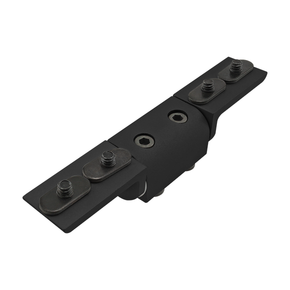 4033-BLACK -  10 Series Right Angle Universal Dynamic Pivot Assembly with Dual "L" Arms