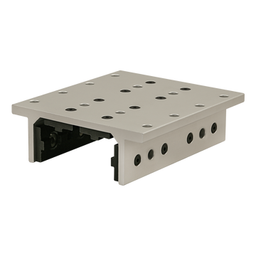 40-6534 -  40 Series 4 Slot Mount - Double Flange Long High-Cycle Linear Bearing with Brake Holes