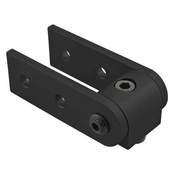 4198-BLACK -  10 Series 90 Degree&nbsp;Standard Structural Pivot Assembly with Dual Straight Arms