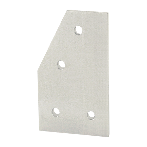 4361 -  15 Series 4 Hole - 60 Degree Angled Flat Plate