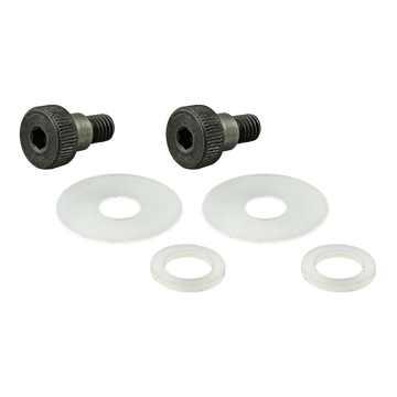 25-3501 -  Bolt Assembly: (2) M6 x 6mm Shoulder Bolt with (2) Small Thrust Washer and (2) Large Thrust Washer