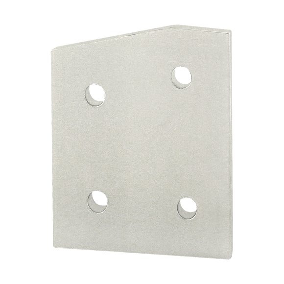 40-4316 -  40 Series 4 Hole - 15 Degree Angled Flat Plate