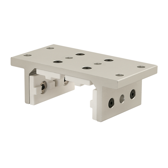 6533 -  15 Series 4 Slot Mount - Double Flange Short High-Cycle Linear Bearing with Brake Holes