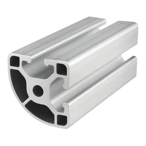 40-4030-LITE-6.05M -  40mm QUARTER ROUND LITE T-SLOTTED EXTRUSION 6.05M BAR