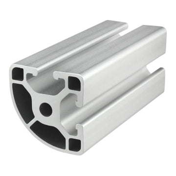 40-4030-LITE-3M -  40mm QUARTER ROUND LITE T-SLOTTED EXTRUSION3M EXT