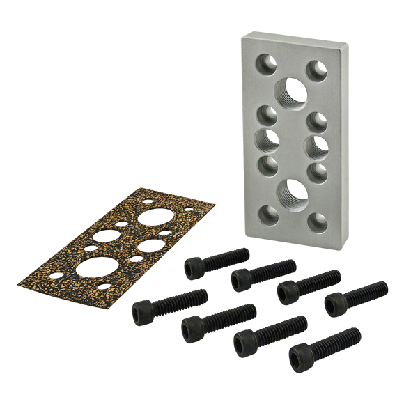 2449 -  10 Series 12-Hole Pressure Manifold Feed Plate