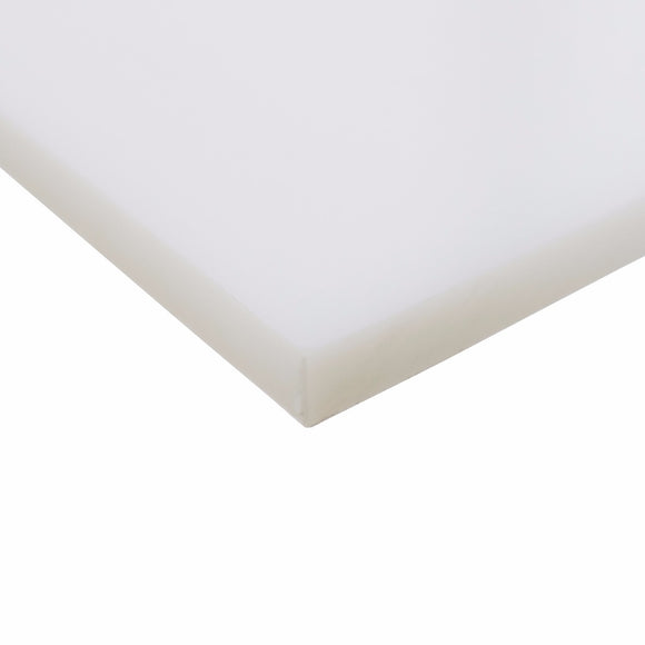 D-HDPEW-4814 -  1/4" White HDPE Sheet 48" x 96"