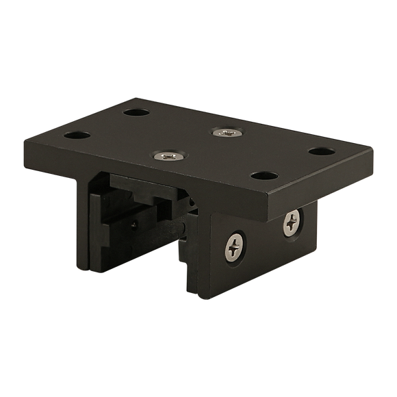 25-6725-BLACK -  25 Series 3 Slot Mount - Double Flange Short Standard Linear Bearing