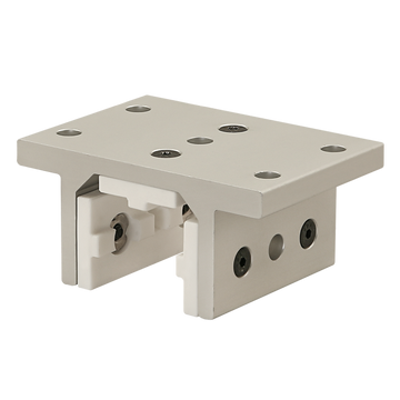 6535 -  15 Series 3 Slot Mount - Double Flange Short High-Cycle Linear Bearing with Brake Holes