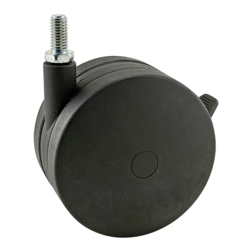 2296 -  Furniture Style Caster: 1/2-13 x 1"