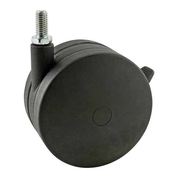 2296 -  Furniture Style Caster: 1/2-13 x 1"