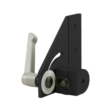4348-BLACK -  15 Series 90 Degree Right Hand Pivot Bracket Assembly with "L" Handle
