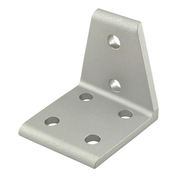 25-4111 -  25 Series 6 Hole - Center Inside Corner Bracket